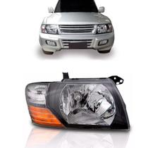 Farol Pajero Full 2001 A 2002 Mascara Negra Farol Pajero Full 2001 A 2002 Mascara Negra