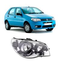 Farol Palio 2004 2005 Direito Fundo Cromado Aro Preto