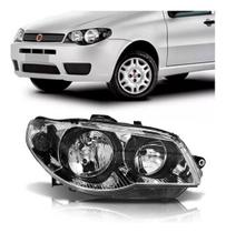 Farol palio 2004/ mascara cromada aro preto 30a ld