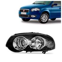 Farol Palio 2010 2011 2012 Siena 2008 2009 2010 Preto Anel Cromado