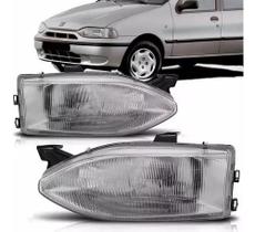 Farol Palio Siena 96 97 98 99 Lente Vidro Foco Simples Farol Palio Siena 96 97 98 99 Lente Vidro Foco Simples