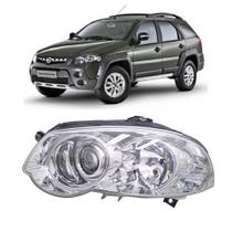 Farol Palio Weekend 2010/2016 Esquerdo Cromado M. Marelli - Magneti Marelli Farol Palio Weekend 2010/2016 Esquerdo Cromado M. Marelli - Magneti Marelli