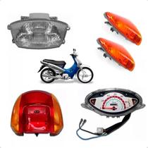 Farol, Par Pisca, Lanterna e Painel Biz 100 1998 até 2005 Farol, Par Pisca, Lanterna e Painel Biz 100 1998 até 2005