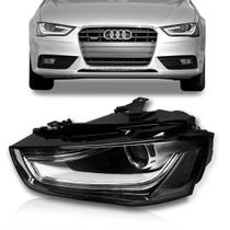 Farol Para Audi A4 2013 A 2016 Elétrico C/ LED Farol Para Audi A4 2013 A 2016 Elétrico C/ LED