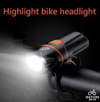 Farol Para Bike Gt19 Pro Compacto Muito Potente Recarregavel Usb 500Lumens