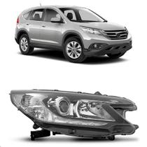 Farol para Honda CRV 2012 2013 2014 2015 Manual C/ Projetor Farol para Honda CRV 2012 2013 2014 2015 Manual C/ Projetor