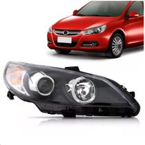 Farol para Jac J5 2012 2013 2014 Máscara Negra