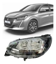 Farol Peugeot 208 - 2020 2021 2022 2023 2024 Sem Led