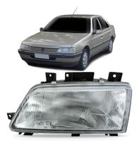 Farol Peugeot 405 1994 1995 1996 1997 Foco Simples Cromado Farol Peugeot 405 1994 1995 1996 1997 Foco Simples Cromado