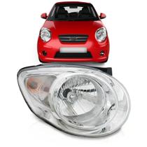 Farol Picanto 2009 2010 2011 Cromado Farol Picanto 2009 2010 2011 Cromado