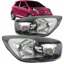 Farol Picanto 2011 2012 2013 Máscara Negra Farol Picanto 2011 2012 2013 Máscara Negra