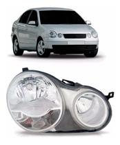 Farol Polo 2003 04 05 2006 Tyc Cromado Farol Polo 2003 04 05 2006 Tyc Cromado