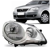 Farol Polo 2007 2008 2009 2010 2011 2012 Manual Cromado Farol Polo 2007 2008 2009 2010 2011 2012 Manual Cromado