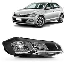 Farol Polo Virtus 2018 2019 2020 Com Friso Cromado