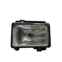 Farol Principal Alto/Baixo H4 Com Vigia Mercedes Mb 1113 1313 1513 1519 2013 2219 1934 Carapreta Lente Vidro Aro Preto