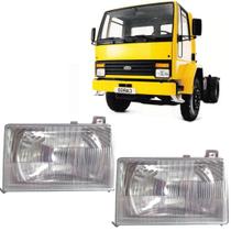 Farol Principal Cromado para Ford Cargo Antigo 1985 a 2000