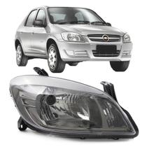 Farol Principal Dark Chrome Celta /Prisma 11 Lado Direito - Arteb