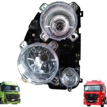 Farol principal esquerdo c/chicote/soquete mb actros 2016á20