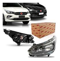Farol Principal Fiat Argo Cronos 2017 a 2022 Esquerdo (Motorista) Manual / Sem LED