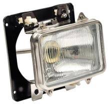 Farol Principal Mb Cara Preta Lado Direito/esquerdo H1 Aro Cromado Com Soquete Orgus