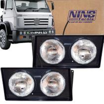 Farol Principal para Volkswagen Titan Worker - 2000 em diante - Nino (F-179 / F-180 / 2SO941008AB42 / 2SO941008AB41)