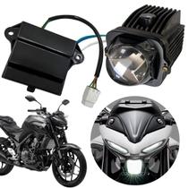 Farol Principal Projetor Led Yamaha Mt03 2022 2023 2024 2025 2026 Modulo Bloco Óptico