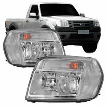 Farol Ranger 2010 2011 2012 Cromado Farol Ranger 2010 2011 2012 Cromado