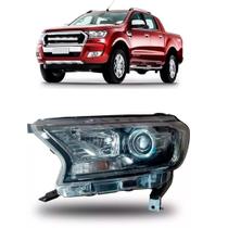 Farol Ranger 2016 2017 2018 Manual eletrico Máscara Negra