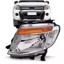 Farol Ranger Pick-up 2012 2013 2014 2015 2016 Cromado ESQUERDO