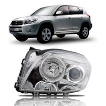 Farol Rav4 2009 2010 2011 2012 2013 Máscara Cromada Farol Rav4 2009 2010 2011 2012 2013 Máscara Cromada