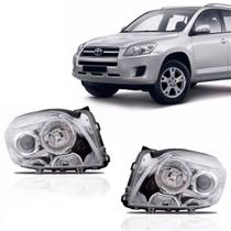 Farol RAV4 2009 2010 2011 2012 Eletrico Cromado