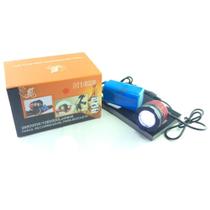 Farol Recarregável Kit Zoom 1080000 Lumens Super Potente + Bateria + Led Traseiro - H1623