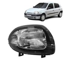 Farol Renault Clio 1999 2000 2001 2002 Hatch Sedan Farol Renault Clio 1999 2000 2001 2002 Hatch Sedan