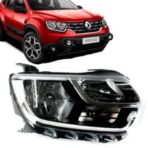 Farol Renault Duster 2021 2022 Manual Led - TYC