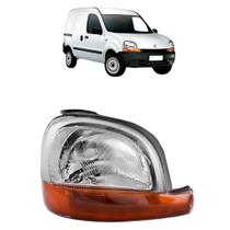 Farol Renault Kangoo 1999 2000 2001 2002 2003 2004 2005 2006 2007 2008 Pisca Ambar Lado Direito Farol Renault Kangoo 1999 2000 2001 2002 2003 2004 2005 2006 2007 2008 Pisca Ambar Lado Direito