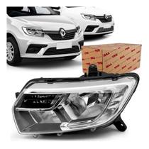 Farol Renault Logan Sandero / 20 a 21 Lado Direito (Passageiro)