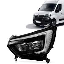 Farol Renault Master 2022 2023 2024 C/ Led Drl Esquerdo