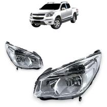Farol S10 2012 A 2016 Sem Projetor Esquerdo