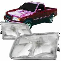 Farol S10 Blazer 1995 1996 1997 1998 1999 2000 Cromado Farol S10 Blazer 1995 1996 1997 1998 1999 2000 Cromado