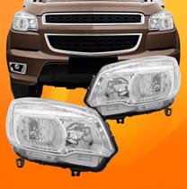 Farol S10 Lt 2012 2013 2014 2015 2016 Cromado