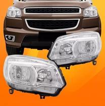 Farol S10 Lt 2012 2013 2014 2015 2016 Cromado