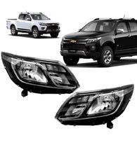 Farol S10 Ltz Dianteiro 2021 2022 2023 2024 Máscara negra Farol S10 Ltz Dianteiro 2021 2022 2023 2024 Máscara negra