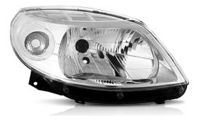 Farol sandero cromado 2008 2009 2010 2011