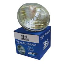 Farol Sealed Beam Lâmpada 12V 75/50W Universal TK7550