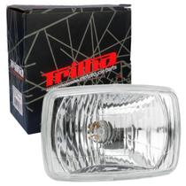 Farol Shineray Xy 50-q Bloco Optico Cristal Sem Lampada