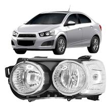 Farol sonic aro crom. le