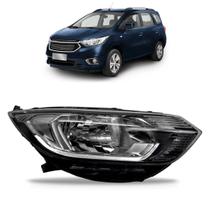Farol Spin 2019 2020 2021 Cromado C/ Led