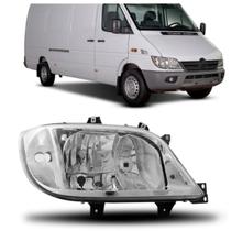 Farol Sprinter 2003 2004 2005 2006 2007 2008 2009 2010 2011 S/ Auxiliar Liso Farol Sprinter 2003 2004 2005 2006 2007 2008 2009 2010 2011 S/ Auxiliar Liso