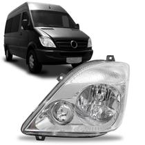Farol Sprinter 2012 a 2016 Elétrico Com Auxiliar Sem Motor Farol Sprinter 2012 a 2016 Elétrico Com Auxiliar Sem Motor
