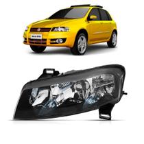 Farol Stilo 2001 2002 2003 2004 2005 2006 2007 Com Moldura Fumê Sem Auxiliar Elétrico Plug Quadrado